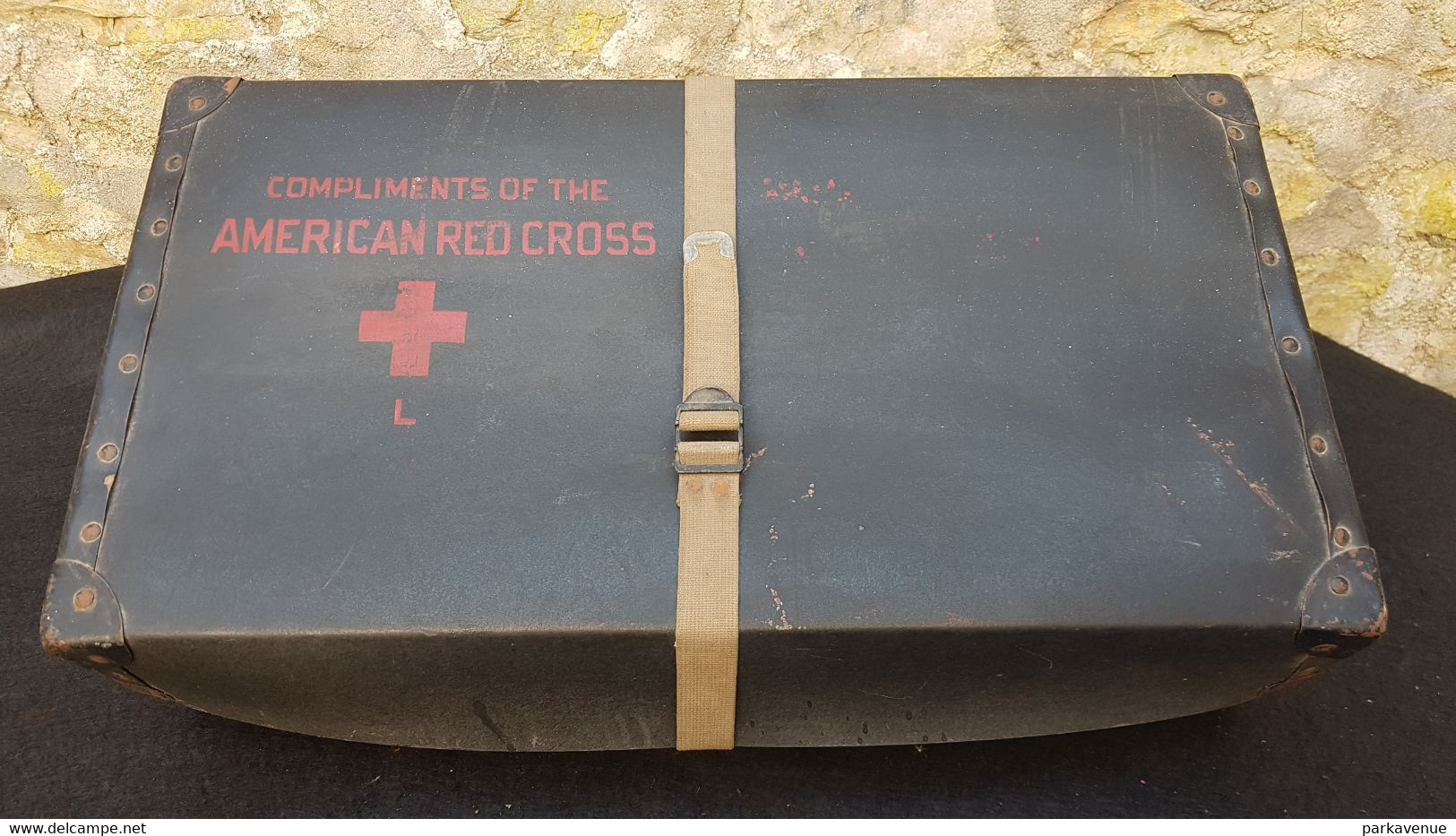 Valise Prisonnier De Guerre US Ww2 Américain Red Cross - 1939-45