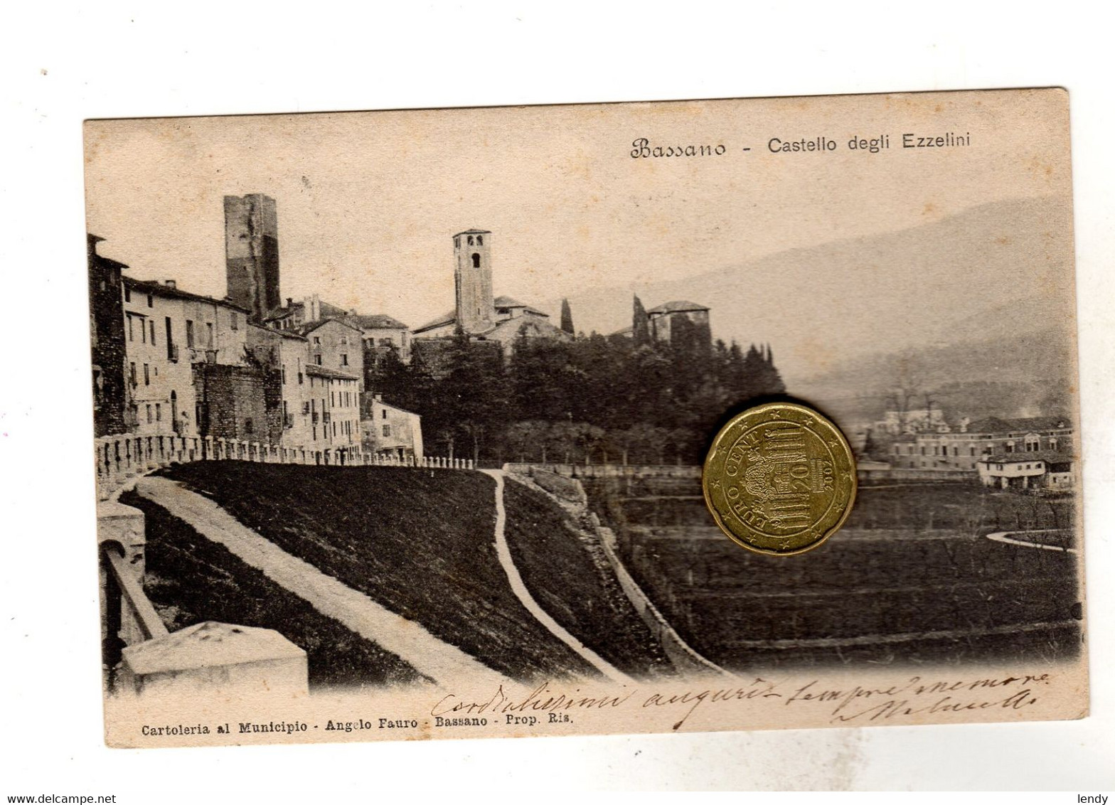 BASSANO DEL GRAPPA Castello Degli Ezzelini   Viaggiata 1902 ? - Vicenza