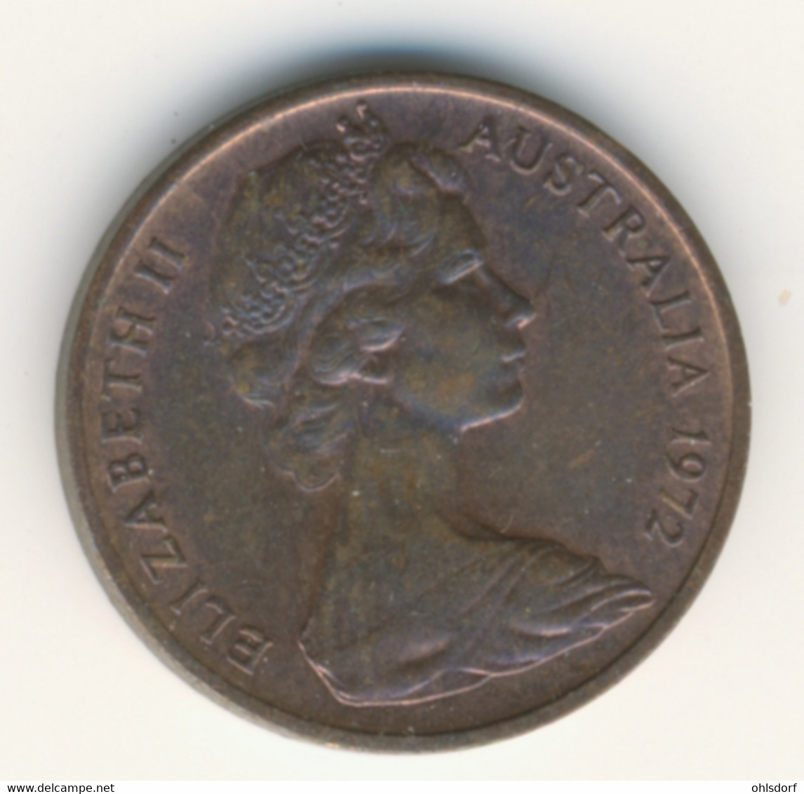 AUSTRALIA 1972: 1 Cent, KM 62 - Cent