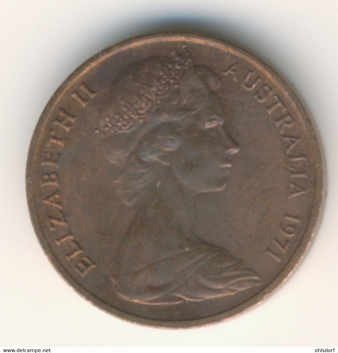 AUSTRALIA 1971: 1 Cent, KM 62 - Cent