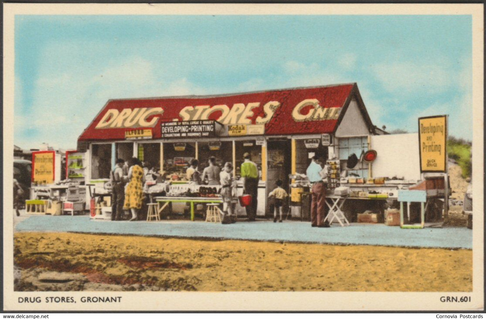Drug Stores, Gronant, Flintshire, C.1950s - Marimex Postcard - Flintshire