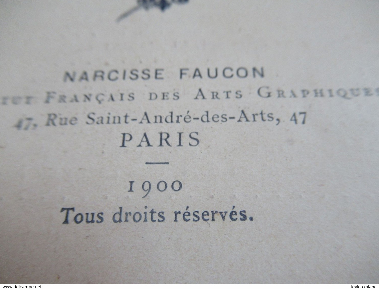 Guide/ Saison Thermale/CHEMINS De FER De L'EST/Villes D'eaux Et Excursions/Narcisse FAUCON/Paris/ 1900            TRA54 - Spoorweg