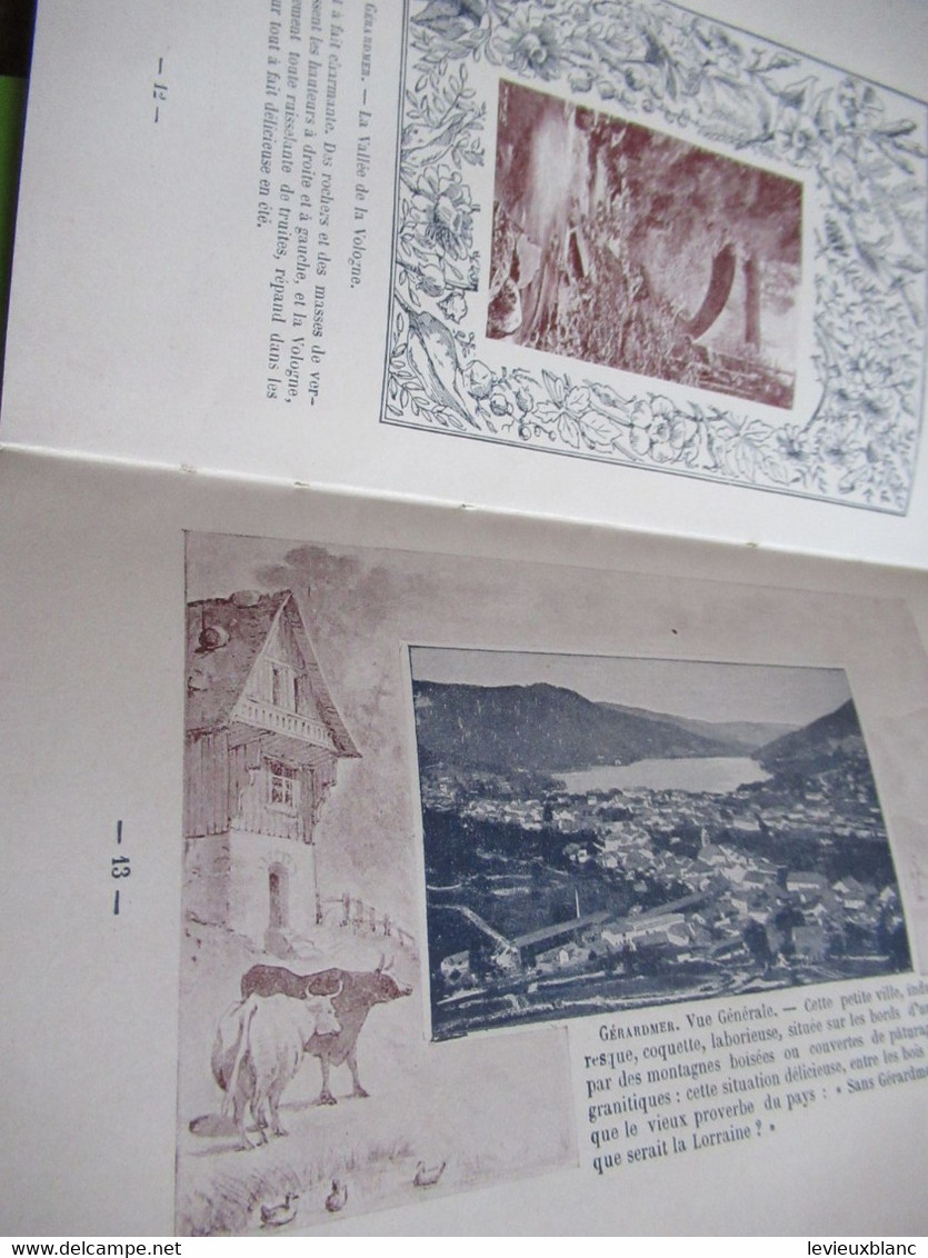 Guide/ Saison Thermale/CHEMINS de FER de l'EST/Villes d'eaux et Excursions/Narcisse FAUCON/Paris/ 1900            TRA54