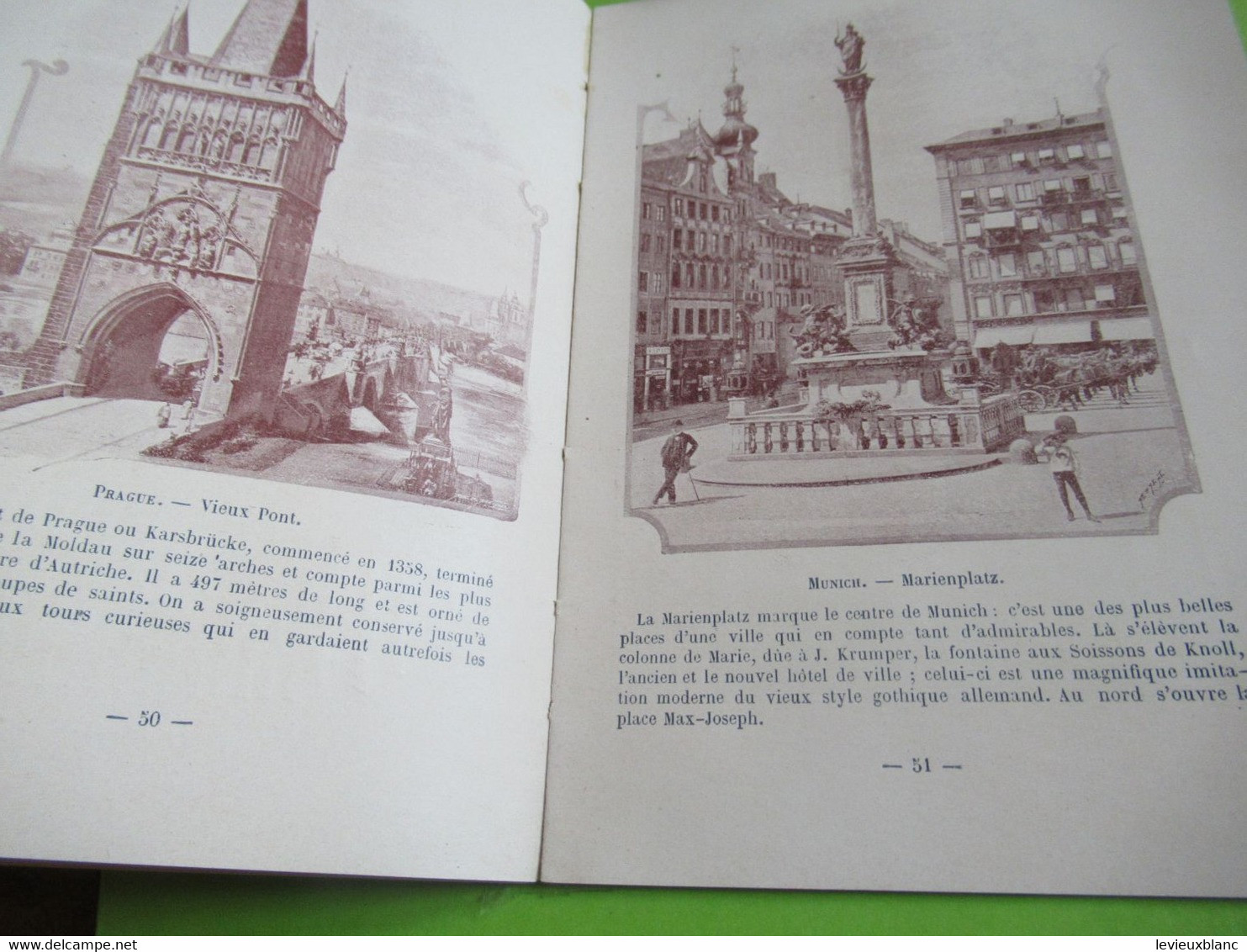 Guide/ Saison Thermale/CHEMINS de FER de l'EST/Villes d'eaux et Excursions/Narcisse FAUCON/Paris/ 1900            TRA54