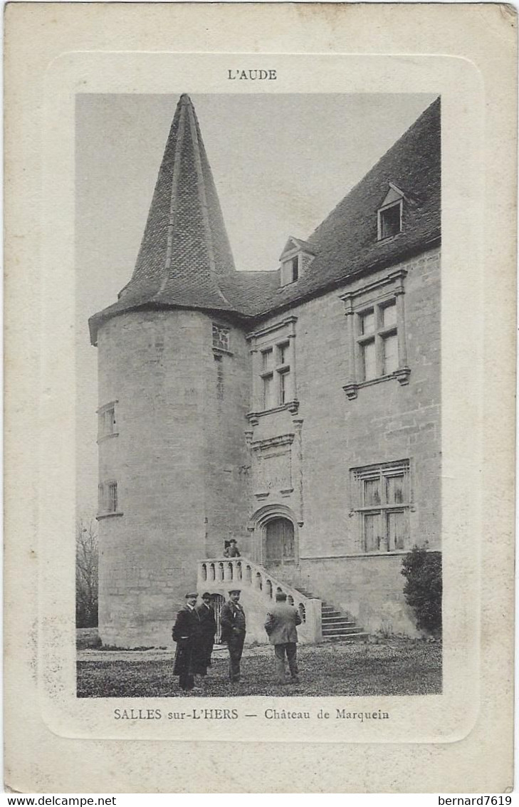 11  Salles Sur L'hers  Chateau De  Marquein - Salleles D'Aude