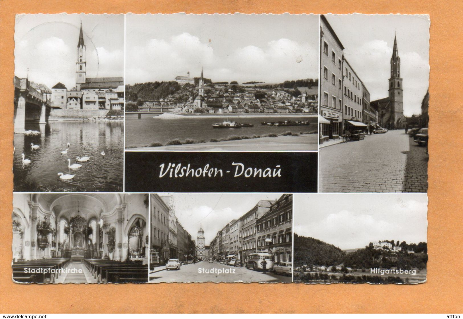 Vilshofen An Der Donau Germany 1950 Postcard - Vilshofen