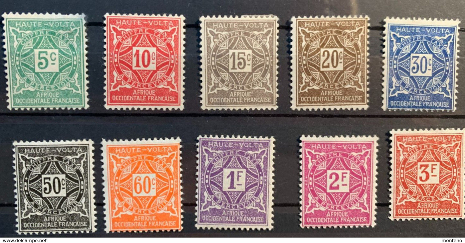 1920  Y Et T T11/22  * - Timbres-taxe