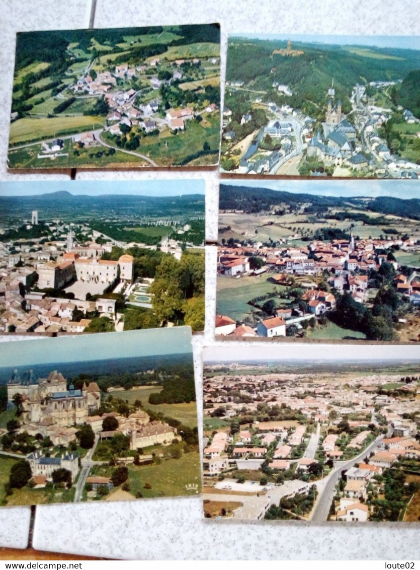 Lot De 60 Cartes  Aerienne  Petit Villages  Et Villes J Ai Inscrit Quelques Nom - 5 - 99 Karten