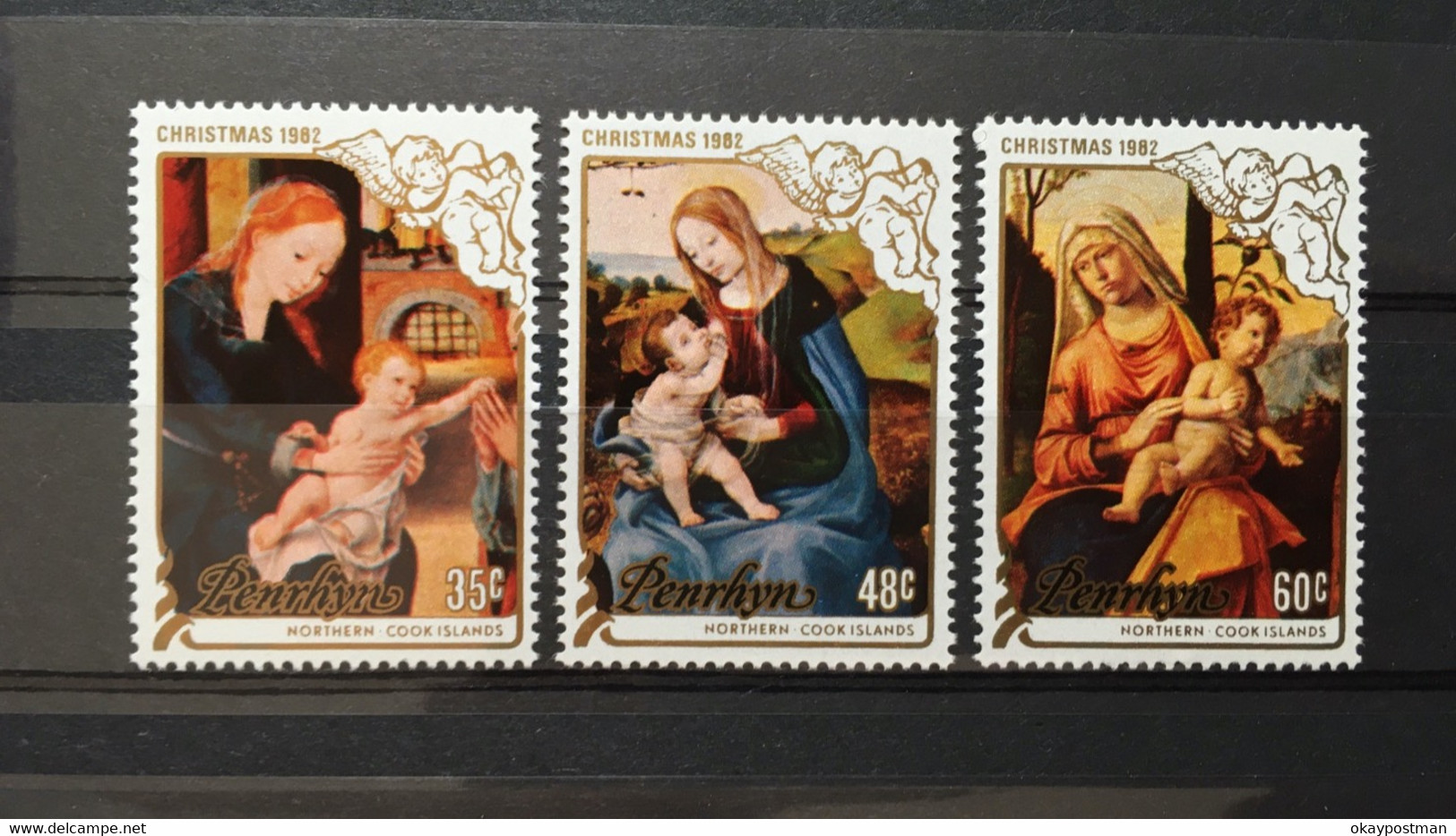 (548) PENRHYN 1982 : CHRISTMAS PAINTINGS - MNH VF - Penrhyn