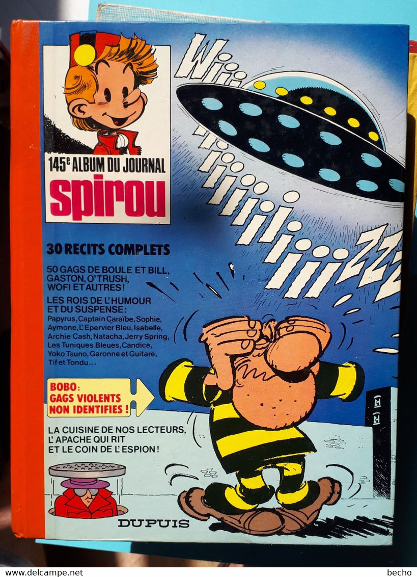 8 Albums Spirou - Wholesale, Bulk Lots