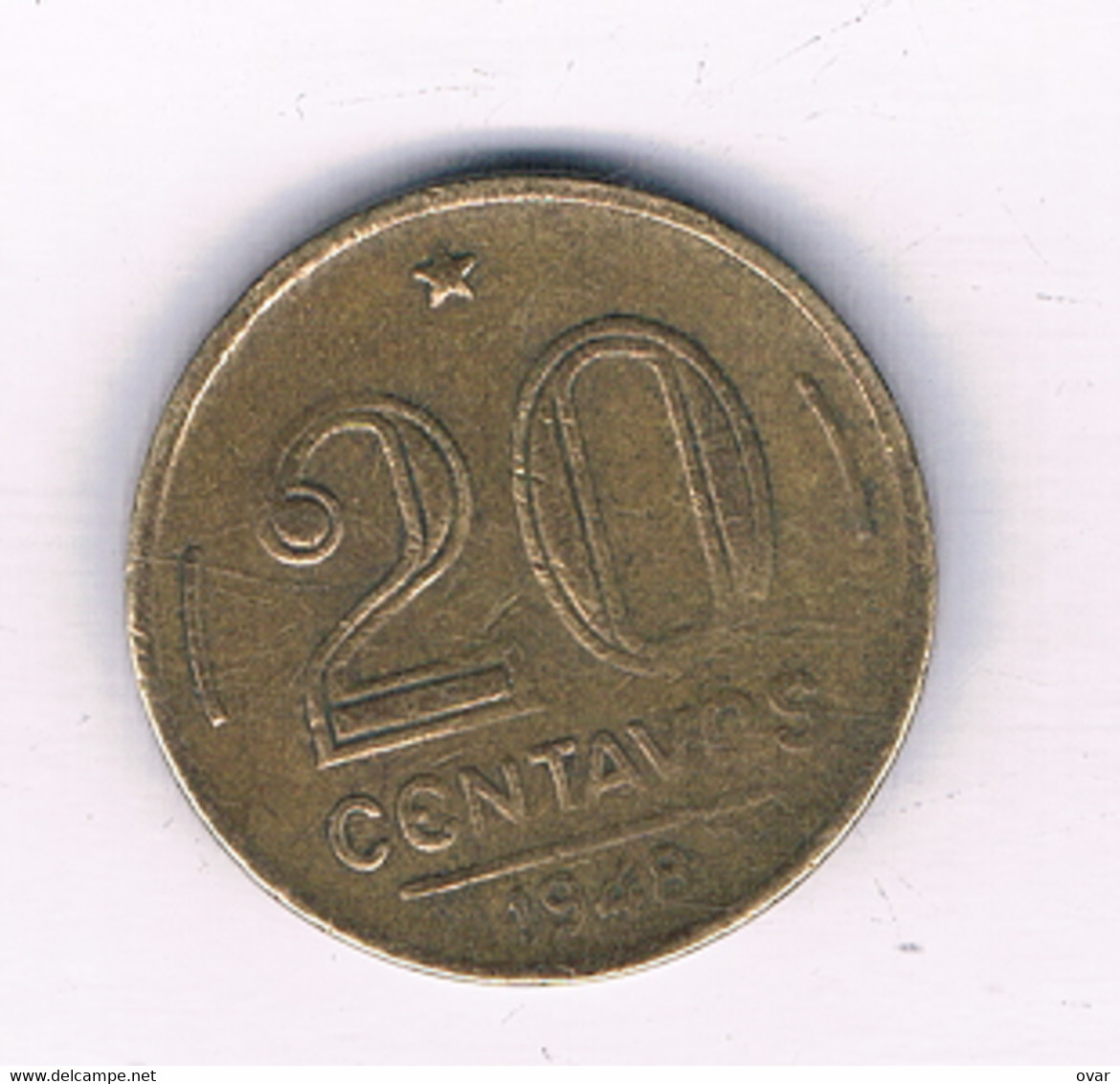 20 CENTAVOS 1948 BRAZILIE /7475/ - Brasile