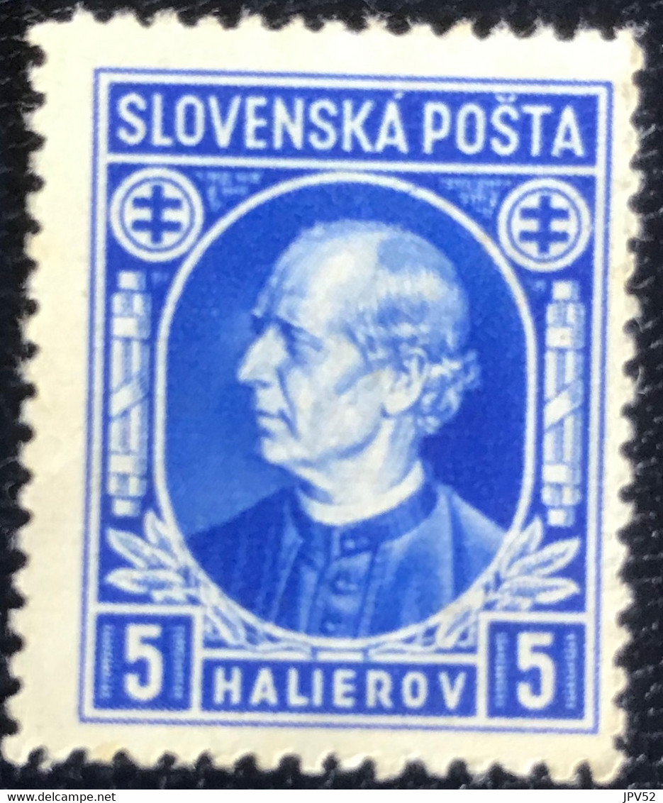 Slovenska - P3/8 - (°)used - 1939 - Michel Nr. 35 - Andrej Hlinka - Oblitérés