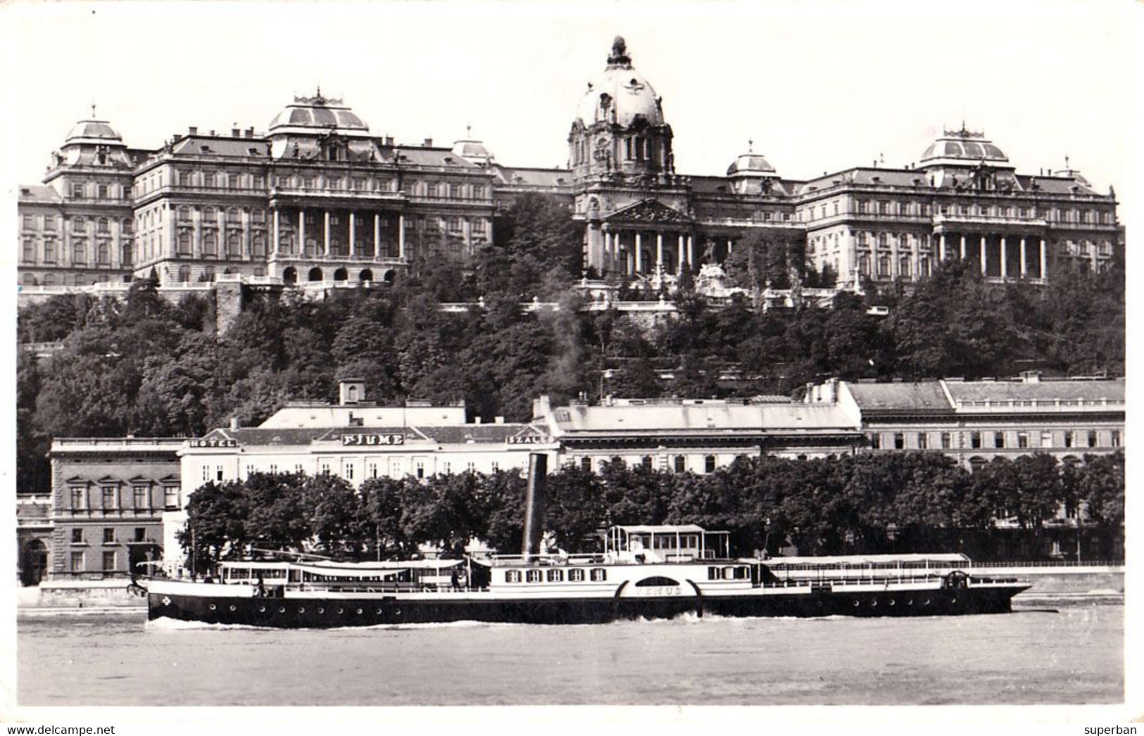 BUDAPEST : BATEAU / SHIP " VENUS " Sur / On DANUBE - CARTE VRAIE PHOTO / REAL PHOTO POSTCARD ~ 1930 - '935 (af458) - Hungría