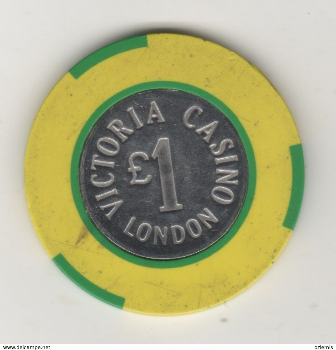 LONDON VICTORIA  CASINO TOKEN - Casino