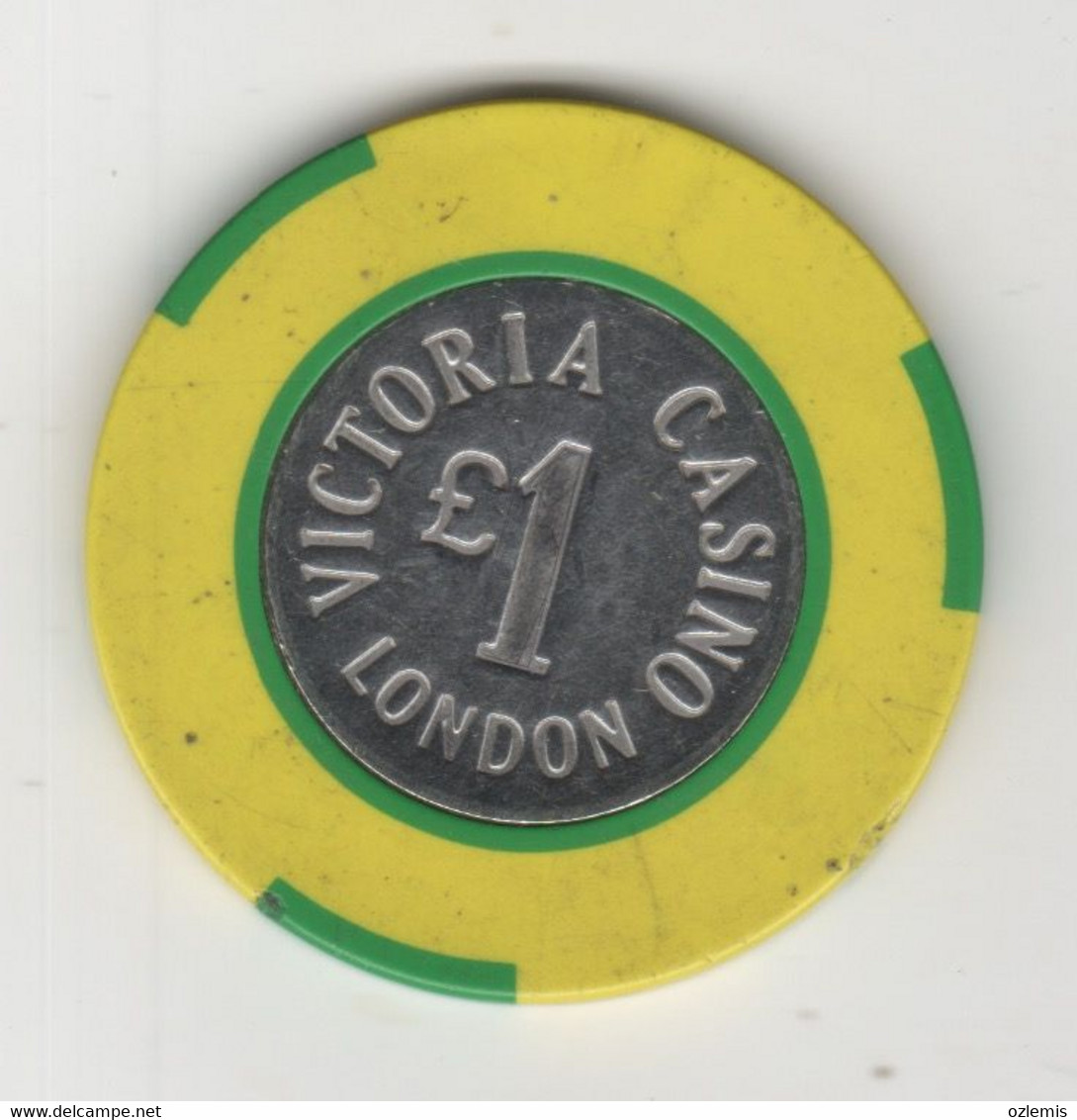 LONDON VICTORIA  CASINO TOKEN - Casino