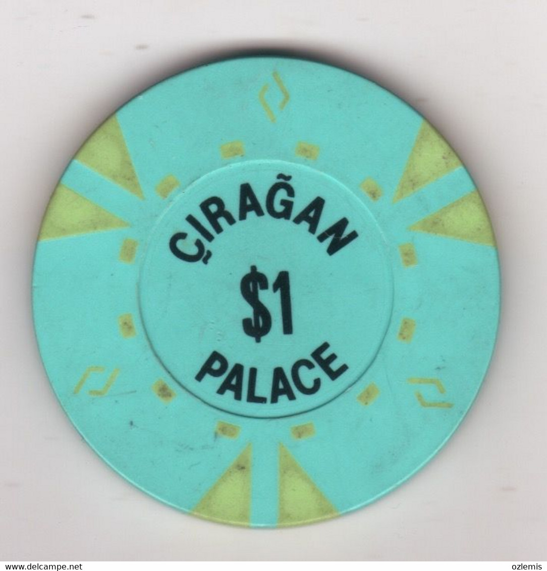 TURQUIE,TURKEI TURKEY ISTANBUL CIRAGAN PALACE CASINO TOKENS - Casino