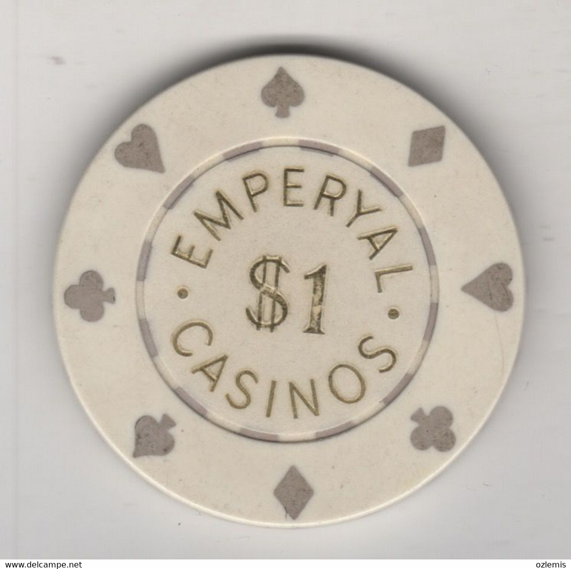 TURQUIE,TURKEI TURKEY ISTANBUL EMPERYAL  CASINO  TOKENS - Casino