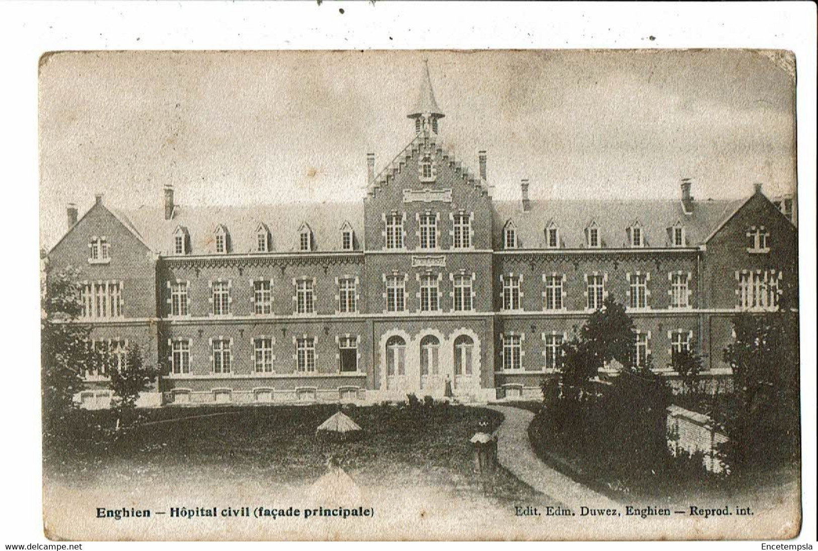 CPA-Carte Postale-Belgique-Enghien- Hôpital Civil Façade Principale 1905-VM21645dg - Enghien - Edingen