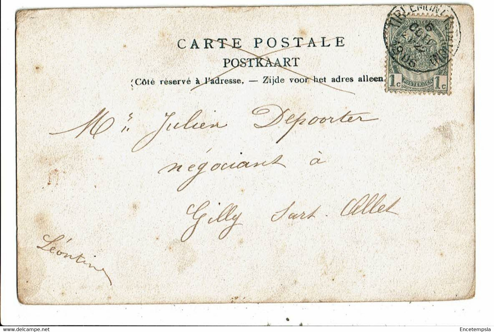 CPA-Carte Postale-Belgique-Enghien- Hôpital Civil Façade Principale 1905-VM21645dg - Enghien - Edingen