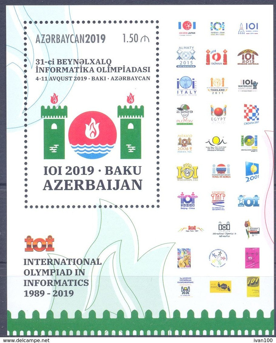 2019. Azerbaijan, International Olympiad In Informatics, S/s, Mint/** - Azerbaijan