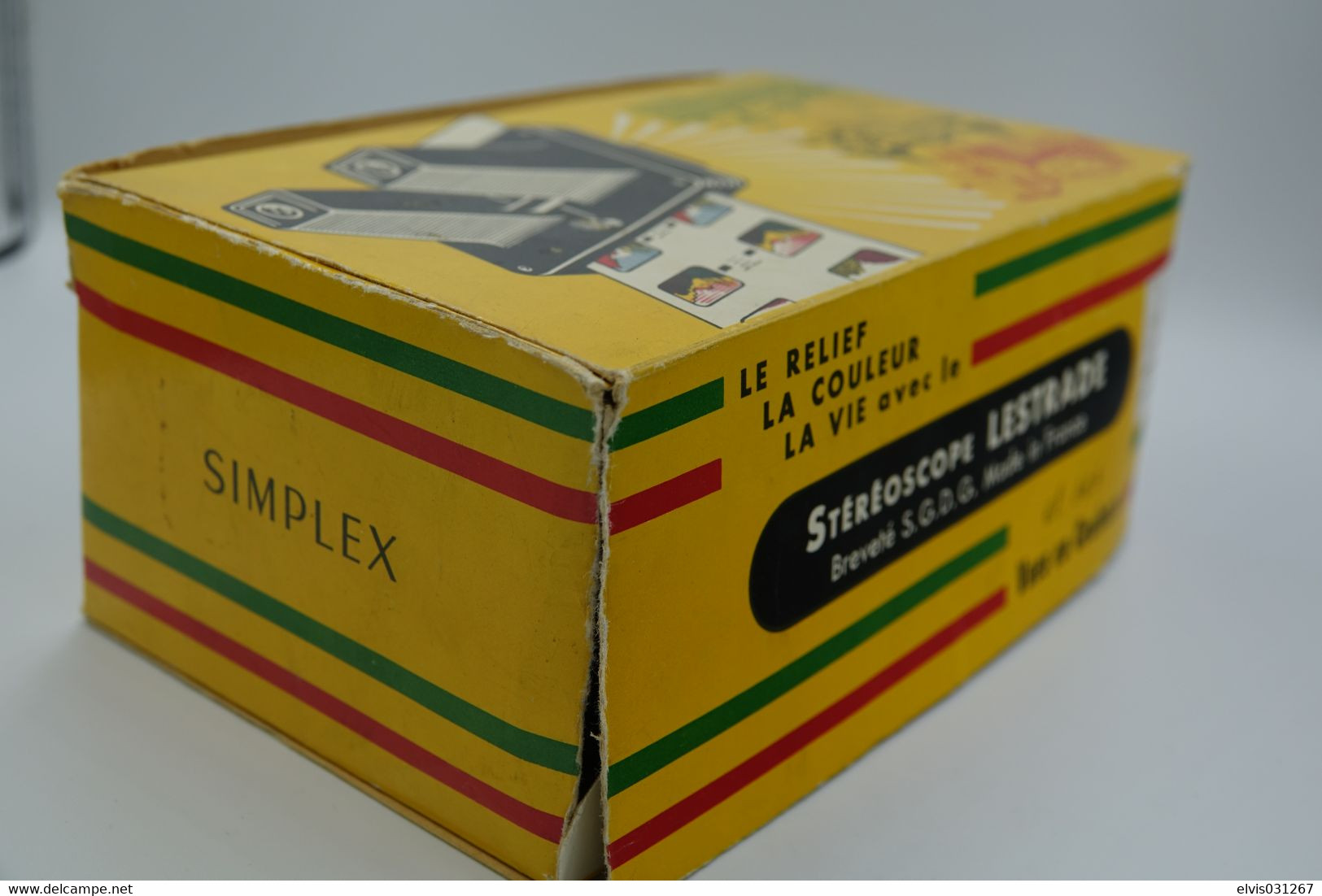 VIEW-MASTER Vintage : LESTRADE SIMPLEX View-master With Original Box And Reels - Original - Viewmaster - Stereoviewer - Stereoscoopen