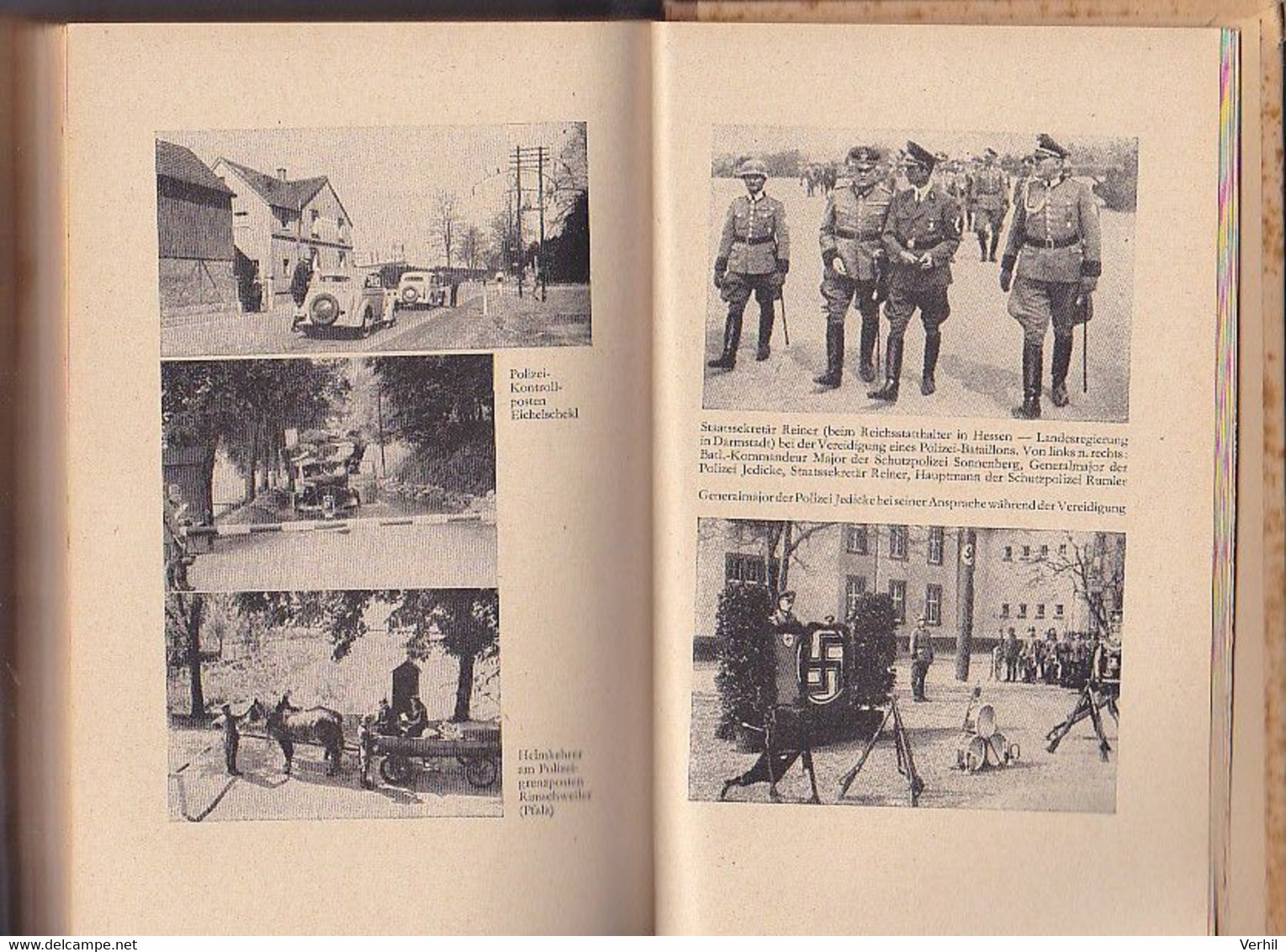 Waffen SS Polizei Propaganda Propagande Allemande Front West 1940 1942 - Autres & Non Classés