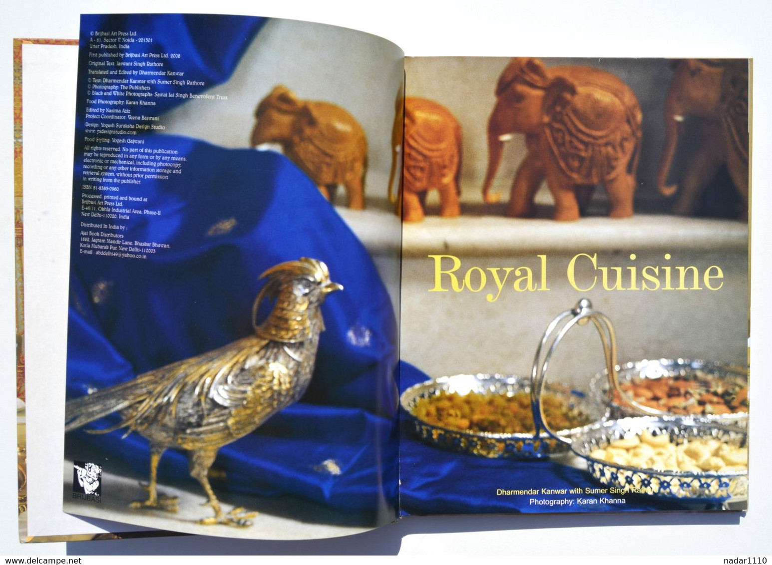 Inde : Royal Cuisine Of India - Dharmendar Kanwar, 2008 - Asiática
