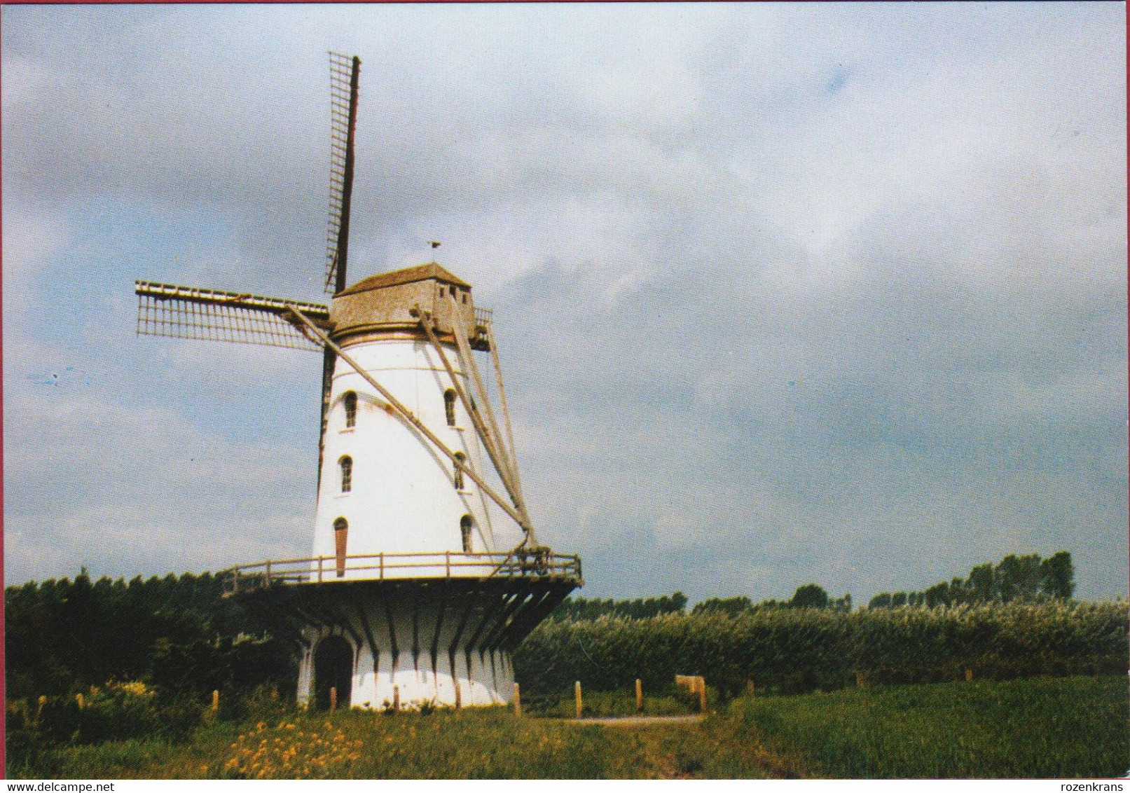 OORDEGEM - Lede Fauconniersmolen - Molen Windmolen Moulin A Vent Windmill (in Zeer Goede Staat) - Lede