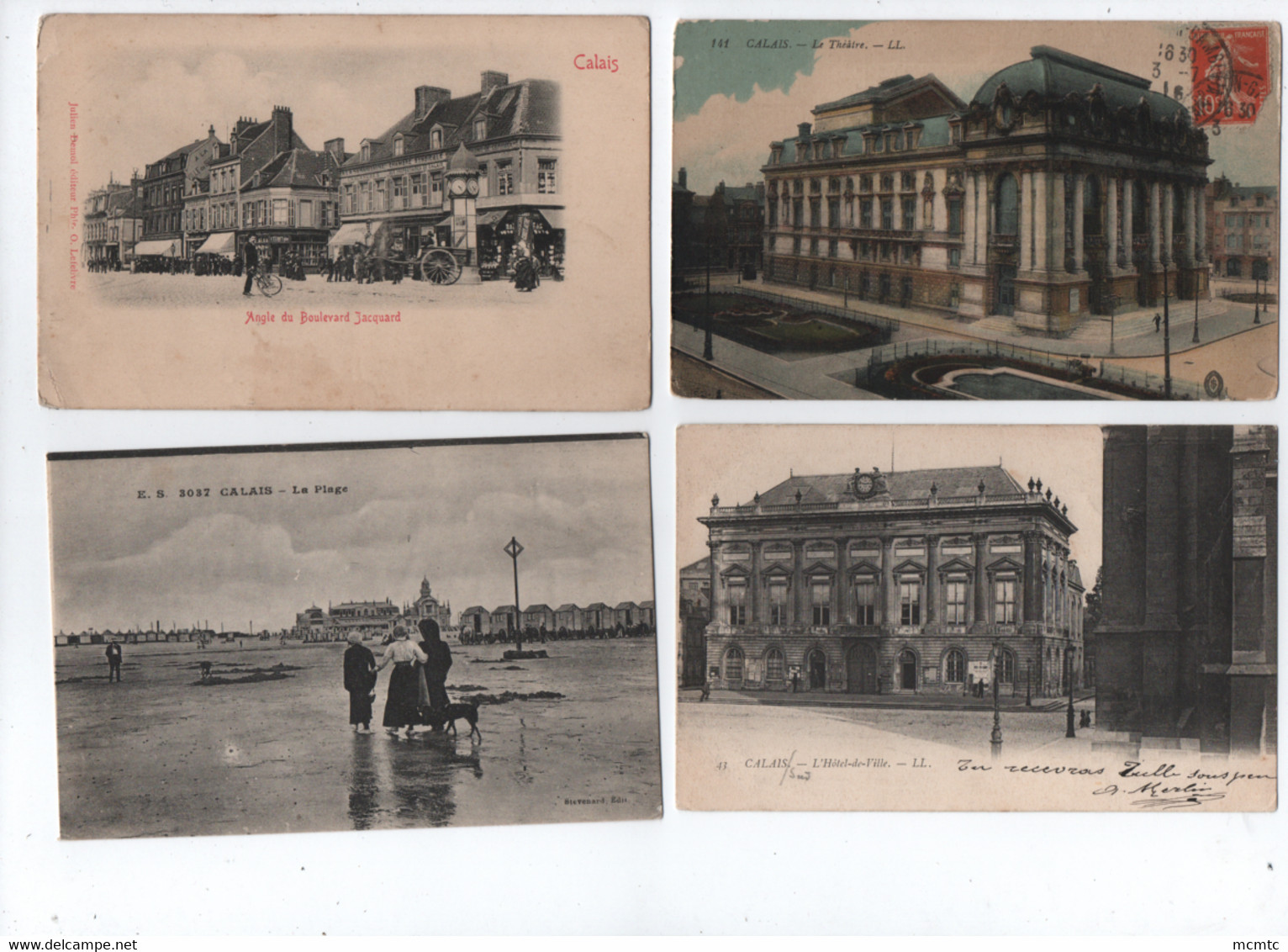 12 Cartes  -  Calais - Calais