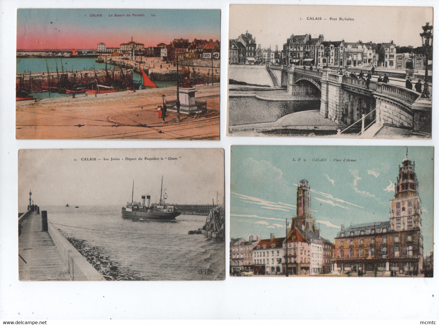 12 Cartes  -  Calais - Calais