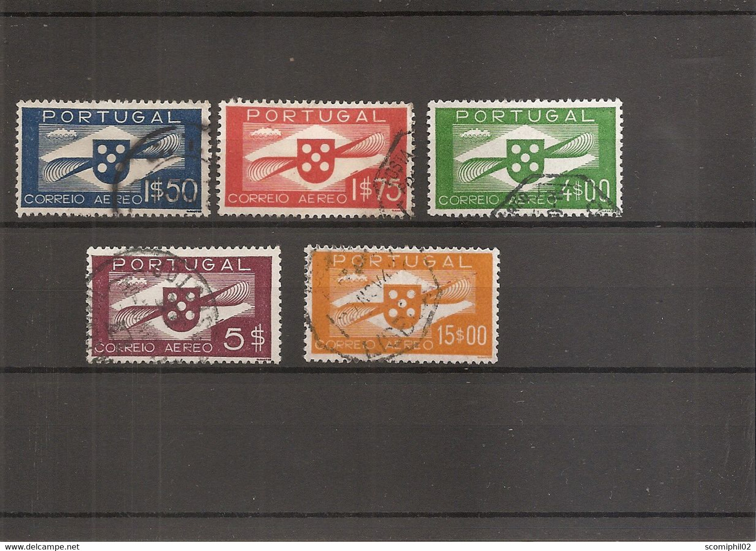 Portugal  ( Lot De Timbres Divers Différents Oblitérés De PA) - Used Stamps