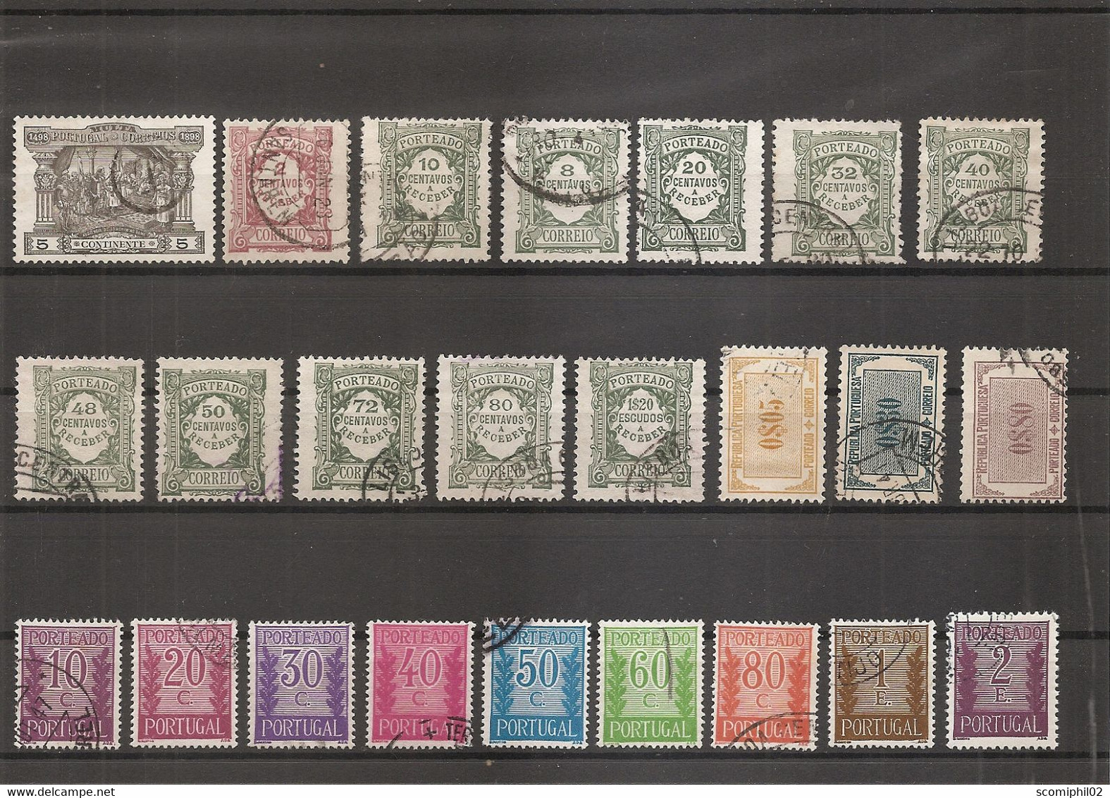 Portugal - Taxes ( Lot De Timbres Divers Différents Oblitérés) - Used Stamps