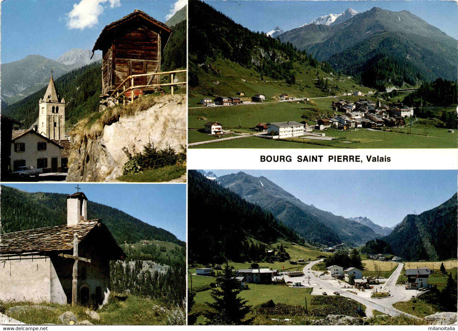 Bourg Saint Pierre, Valais - 4 Bilder (15029) - Bourg-Saint-Pierre 