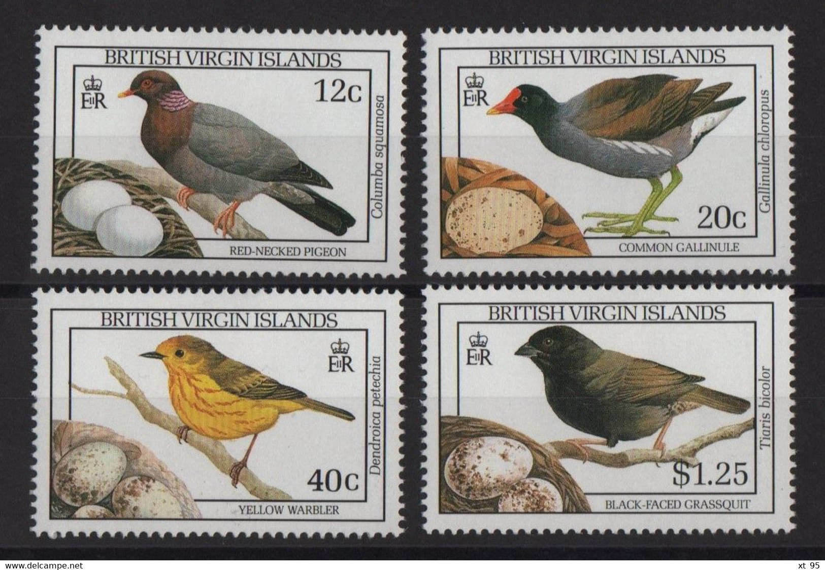 Iles Vierges - N°624 à 645 - Faune - Oiseaux - Cote 10€ - * Neufs Avec Trace De Charniere - British Virgin Islands