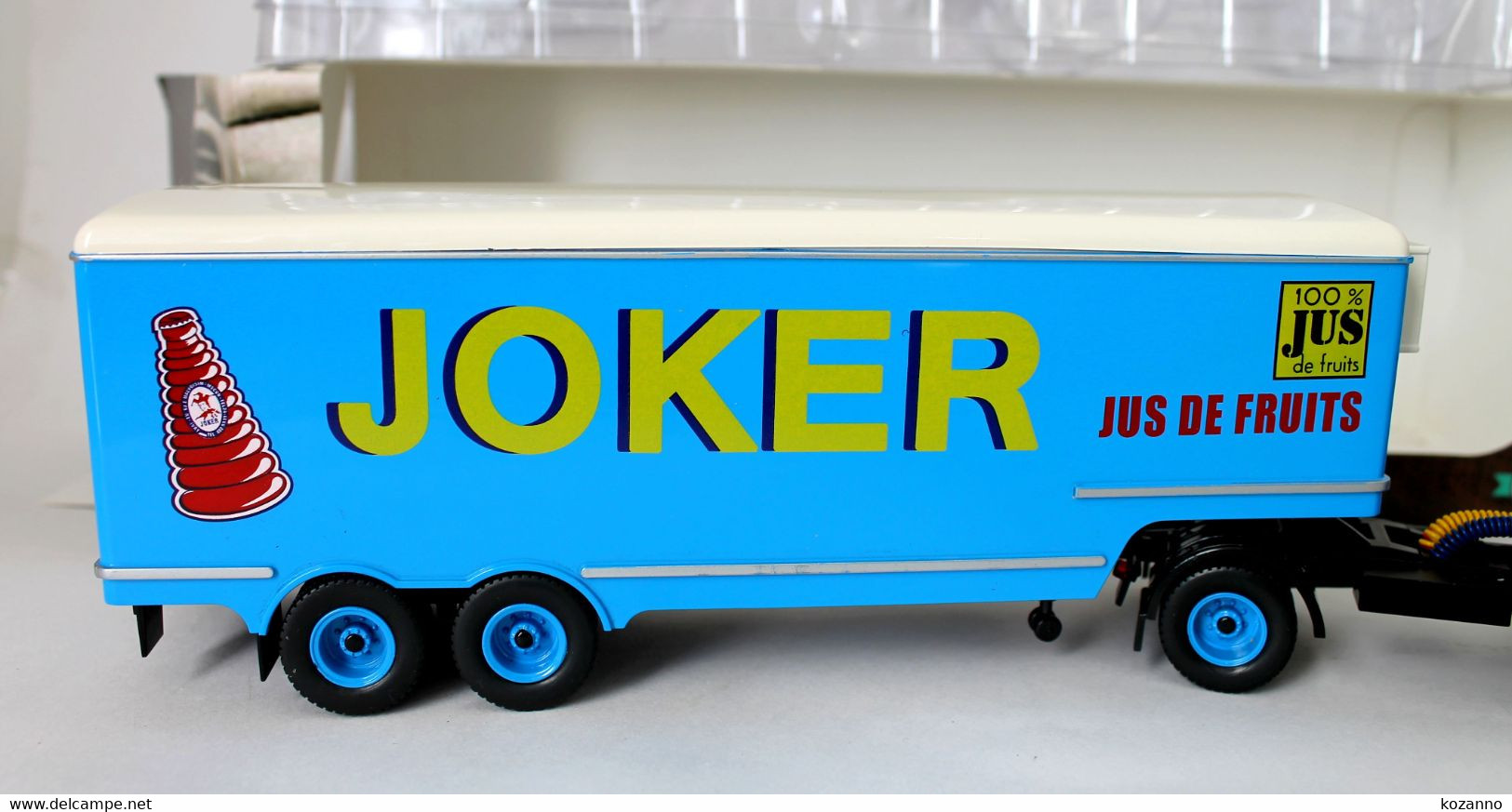 CAMION JOKER 100% JUS DE FRUIT - 1/43 MODÈLE RÉDUIT MINIATURE TRACTEUR SEMI-REMORQUE ALTAYA   (3) - Camions