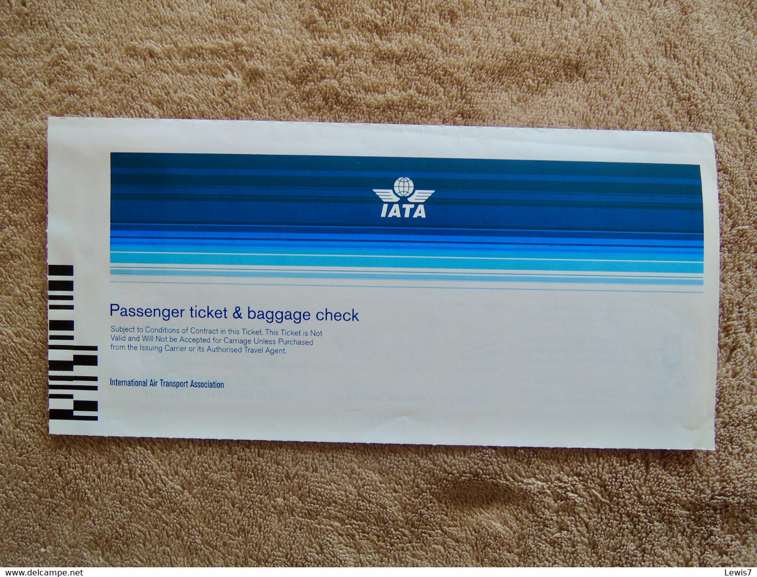 Ticket : Aircalin International - IATA - Biglietti