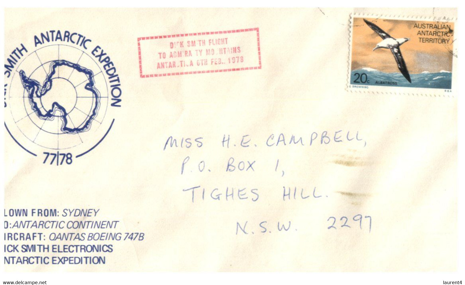 (O 25) Australia - 1977-78 - Dick Smith Antarctic Expedition - Autres & Non Classés