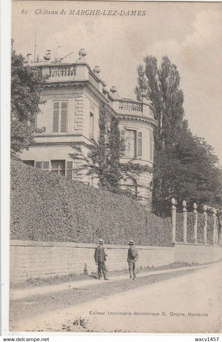 Marche-les-Dames ( Namur ) , Le Chateau   ( Le Vieux Chateau Des Prince D'Arenberg ) - Namur