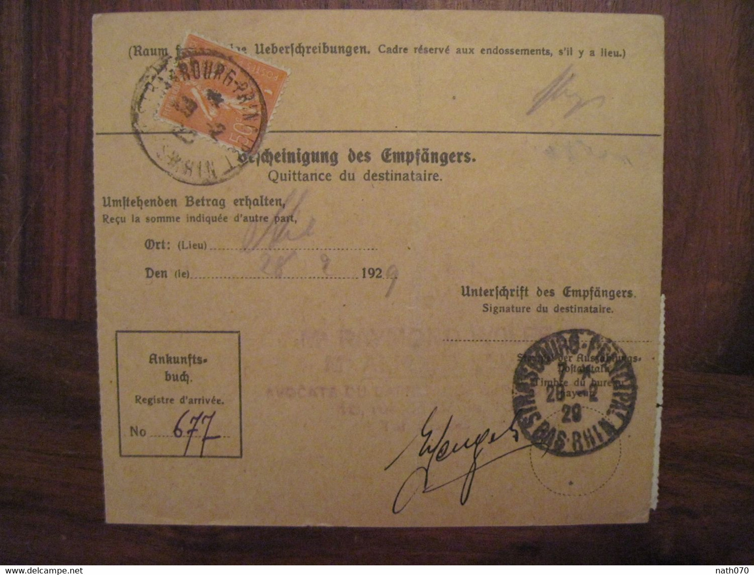 1929 Saar Saarbrücken Cover Deutsches Reich Saargebiet  Enveloppe Sarre St Johann Elsass Alsace Semeuse - Sonstige & Ohne Zuordnung