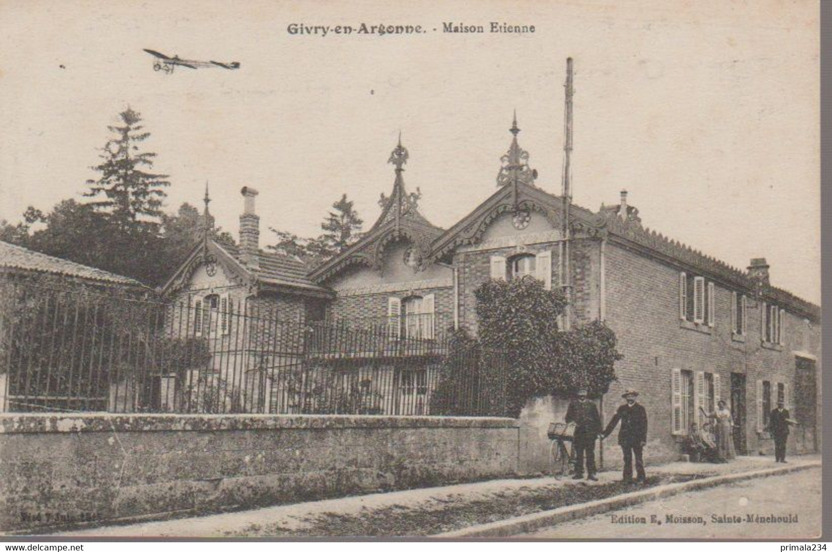 GIVRY EN ARGONNE - MAISON ERIENNE - Givry En Argonne