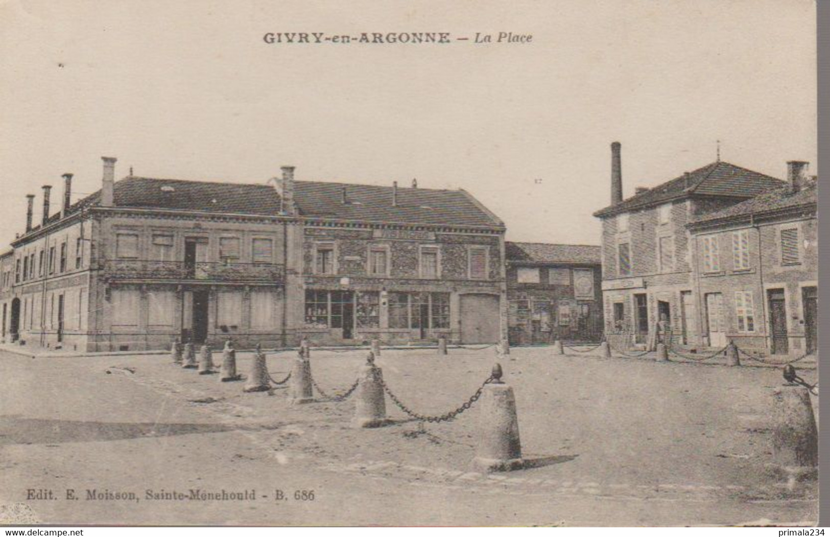 GIVRY EN ARGONNE - LA PLACE - Givry En Argonne