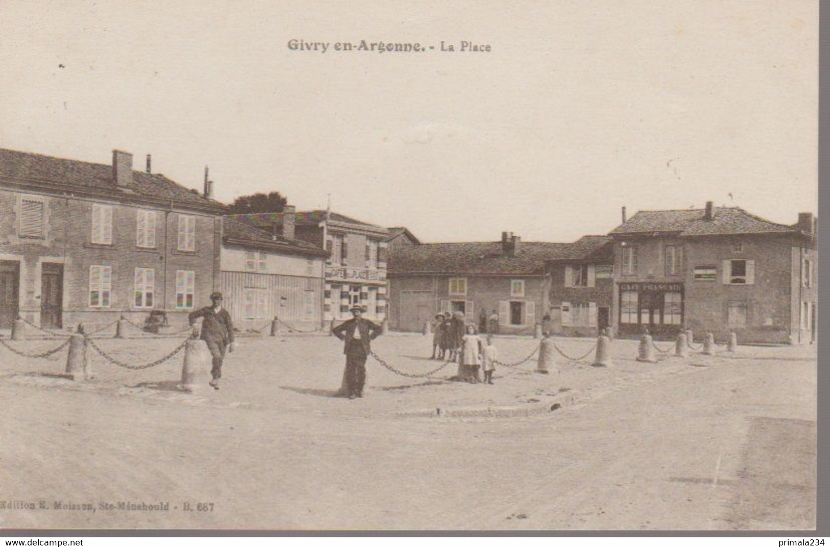 GIVRY EN ARGONNE - LA PLACE - Givry En Argonne