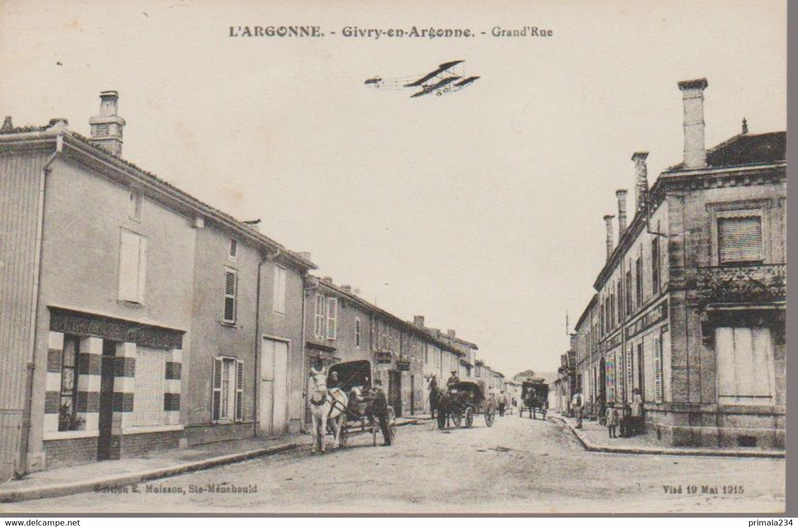 GIVRY EN ARGONNE - GRANDE RUE - Givry En Argonne