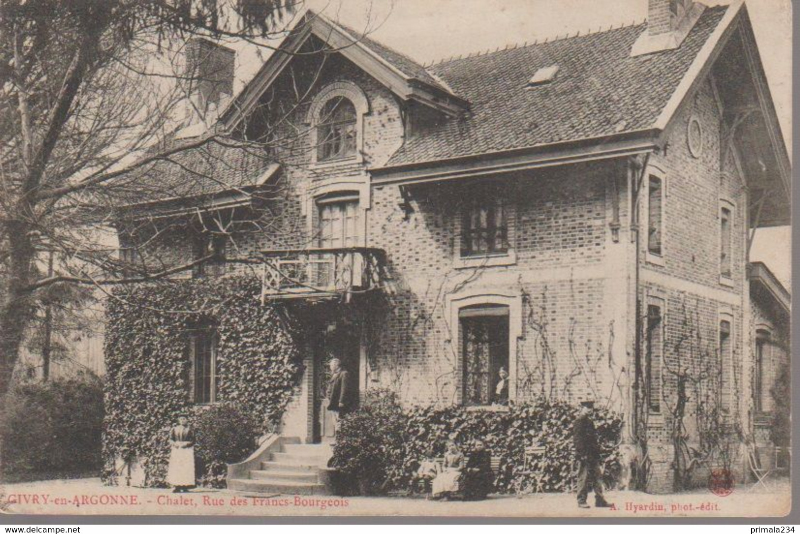 GIVRY EN ARGONNE - RUE DES FRANCS BOURGEOIS - Givry En Argonne