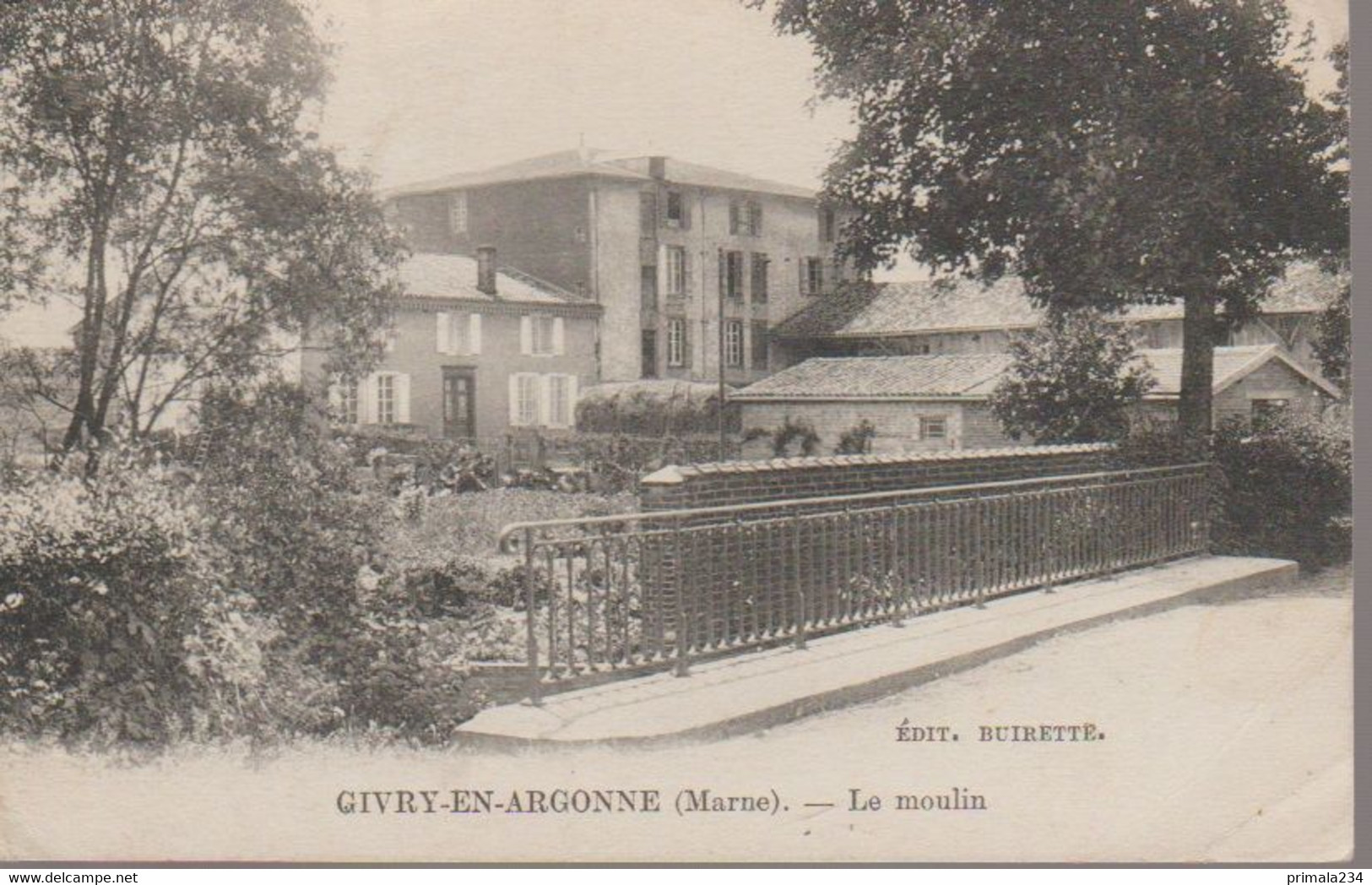 GIVRY EN ARGONNE - LE MOULIN - Givry En Argonne