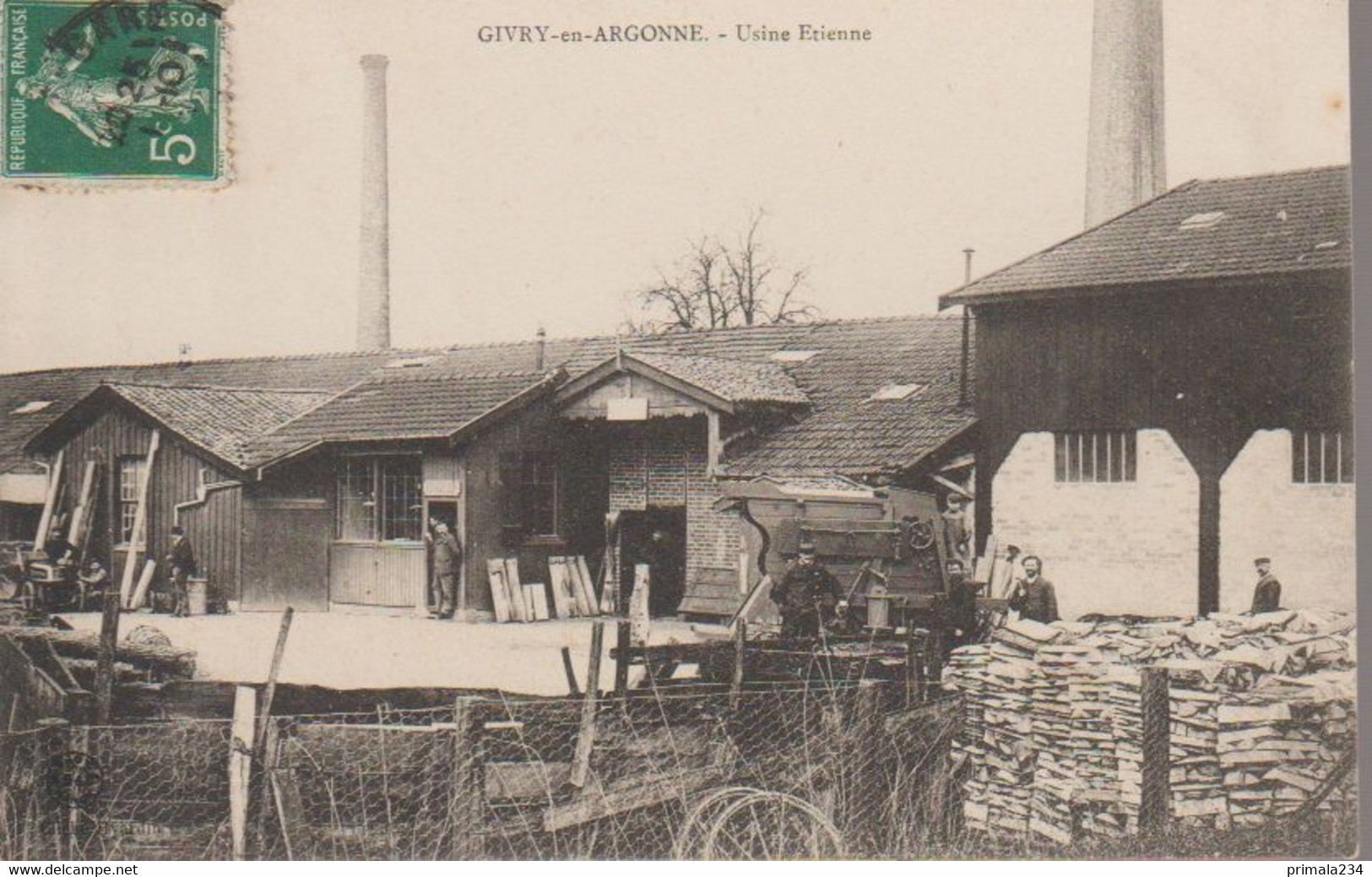 GIVRY EN ARGONNE - USINE ETIENNE - Givry En Argonne