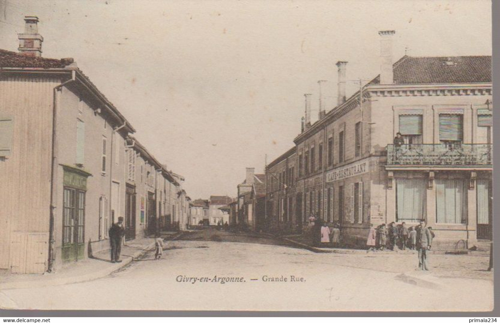 GIVRY EN ARGONNE - GRANDE RUE - Givry En Argonne