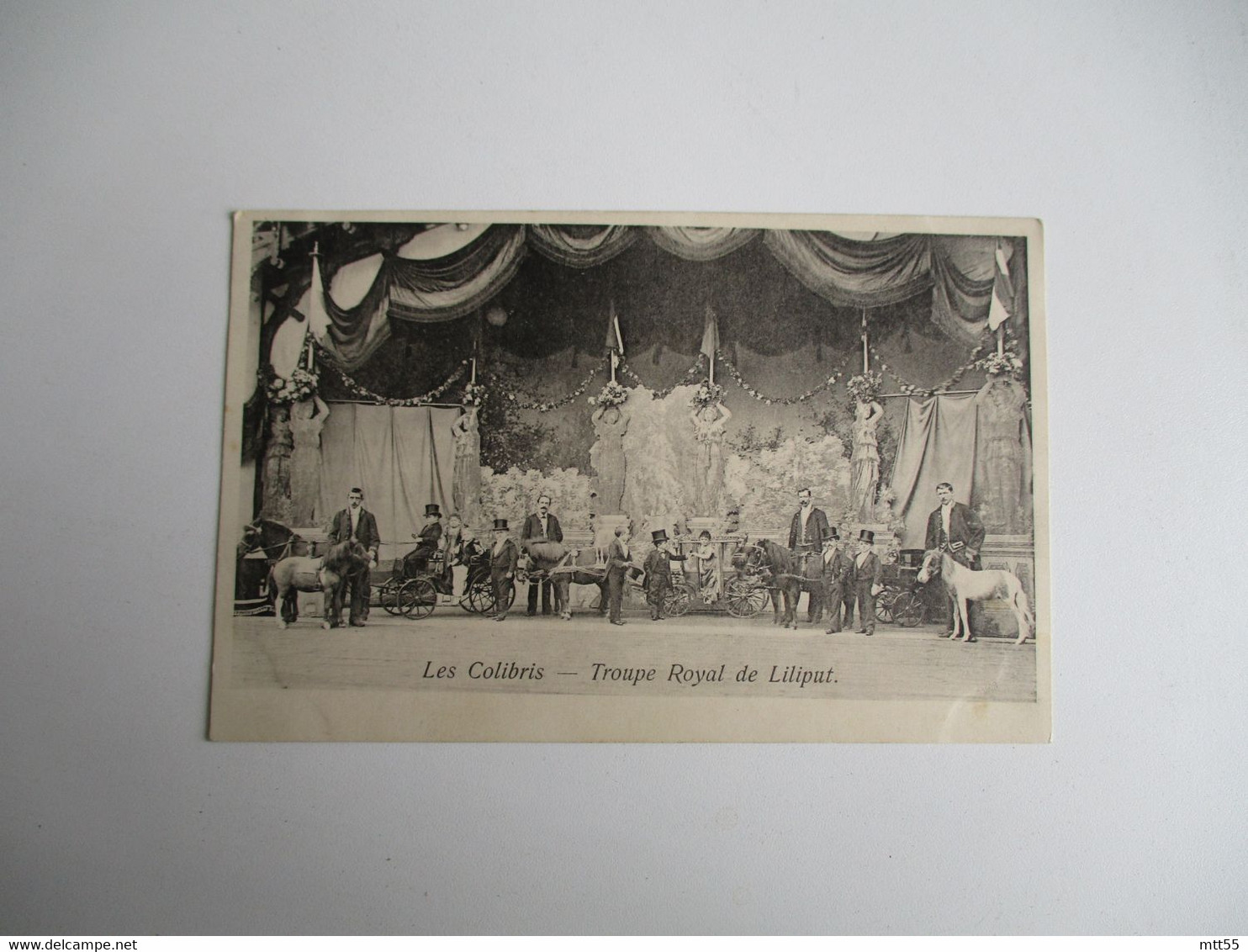 Cpa  Les Colibris Troupe Royal De Liliput - Circo