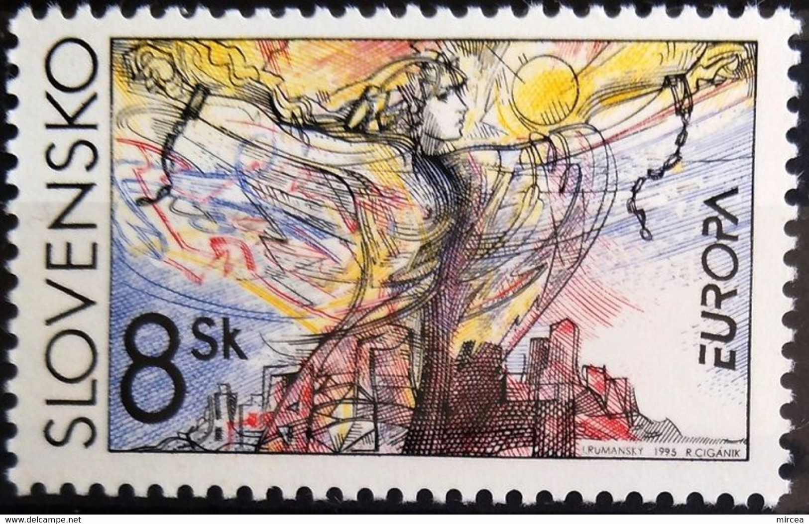 B0619 - Slovaquie 1995 - Europa Neuf** - Unused Stamps