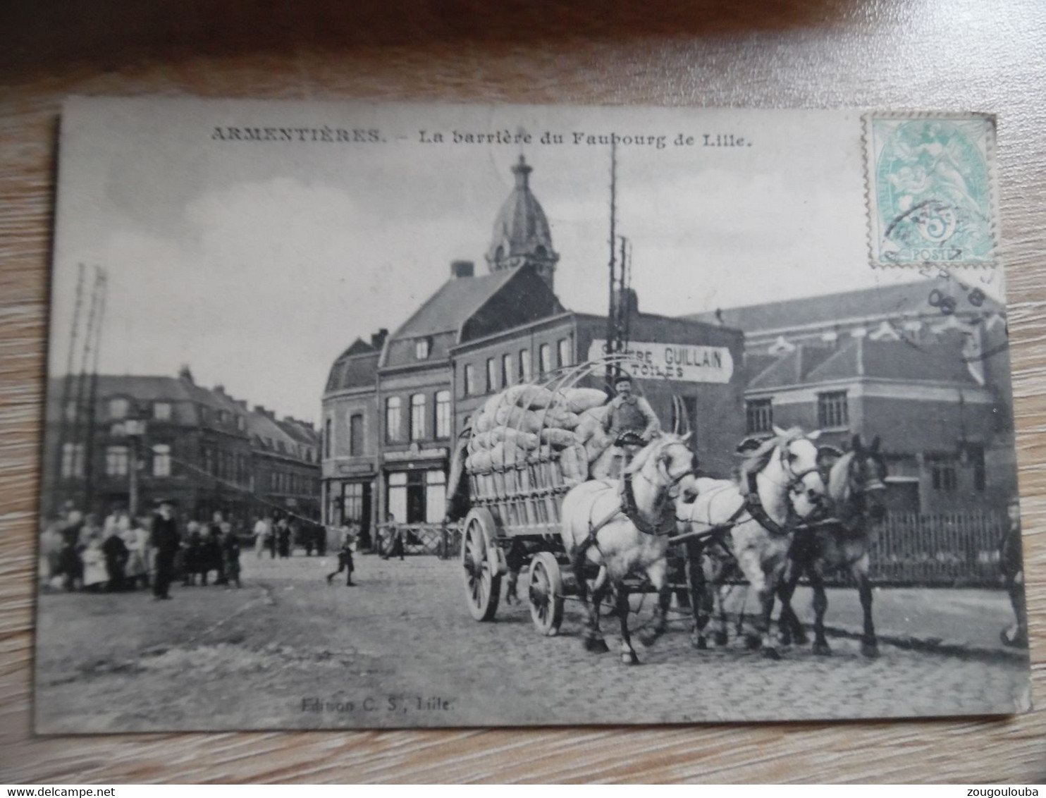 ARMENTIERES La Barrière Du Faubourg De Lille - Armentieres